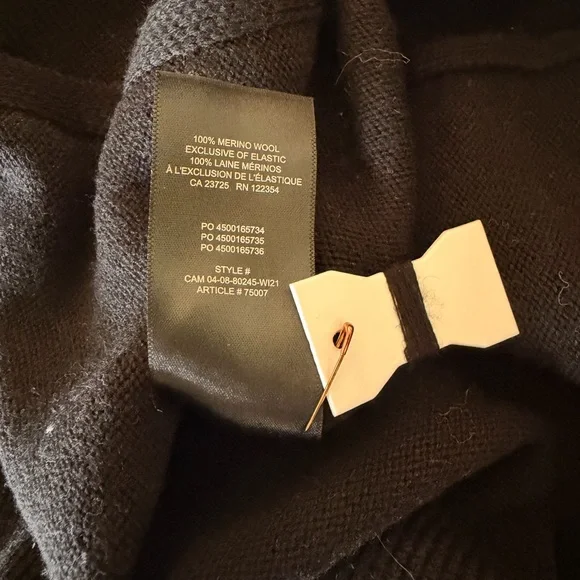 Aritzia Cyprie Sweater Dress in Black - Picture 4 of 7